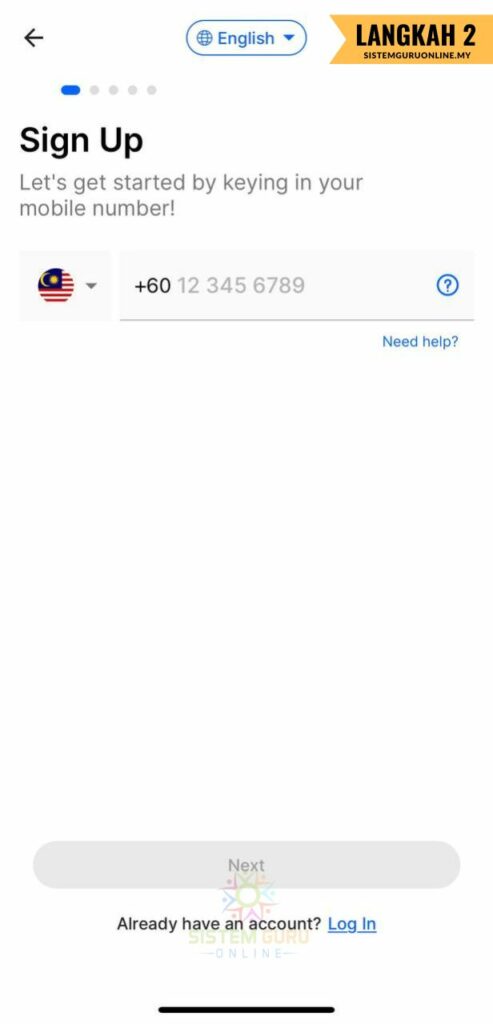 Penerangan Lengkap Tentang Aplikasi Touch N GO dan Nikmati Lebih 10 Kemudahan TNG 3 Daftar Akaun Touch N GO eWallet 2