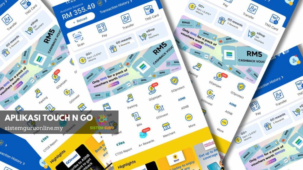 Penerangan Lengkap Tentang Aplikasi Touch N GO dan Nikmati Lebih 10 Kemudahan TNG 1 aplikasi touch n go