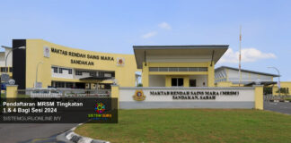 Pendaftaran MRSM Tingkatan 1 & 4 Bagi Sesi 2024