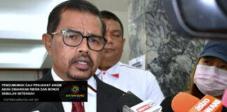 Gaji Penjawat Awam Akan Dinaikkan RM300 dan Bonus Sebulan Setengah