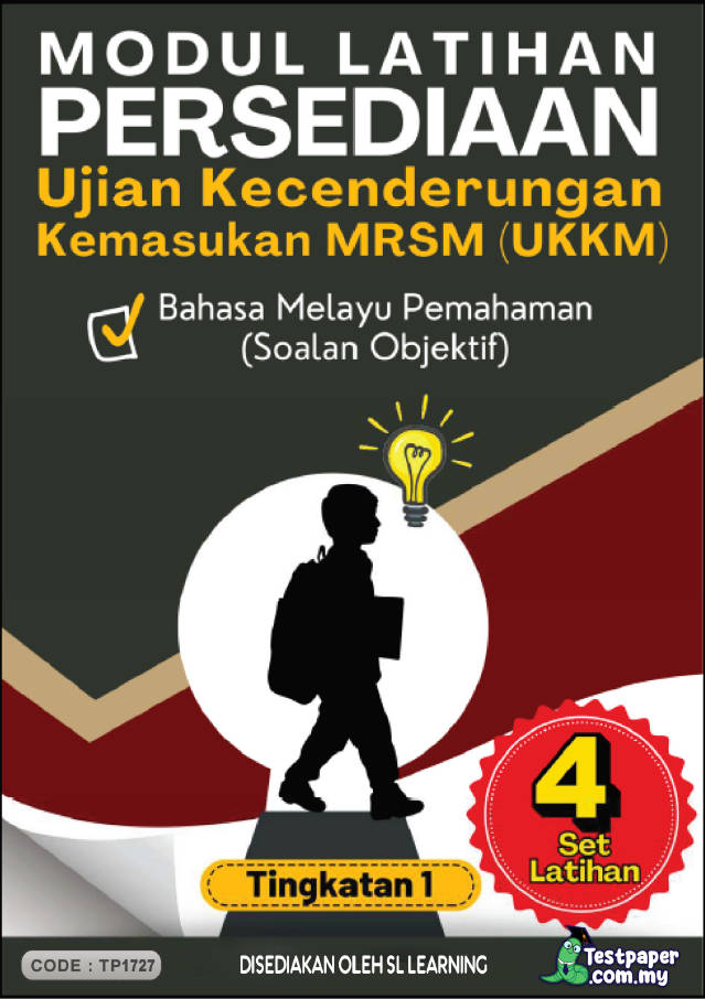 Panduan Terbaik Lulus UKKM Untuk Kemasukan ke MRSM 2024 & Semakan Tarikh, Format Soalan & Tempat Ujian 5 sampleTP1727 01