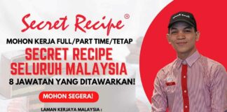 KERJA SECRET RECIPE