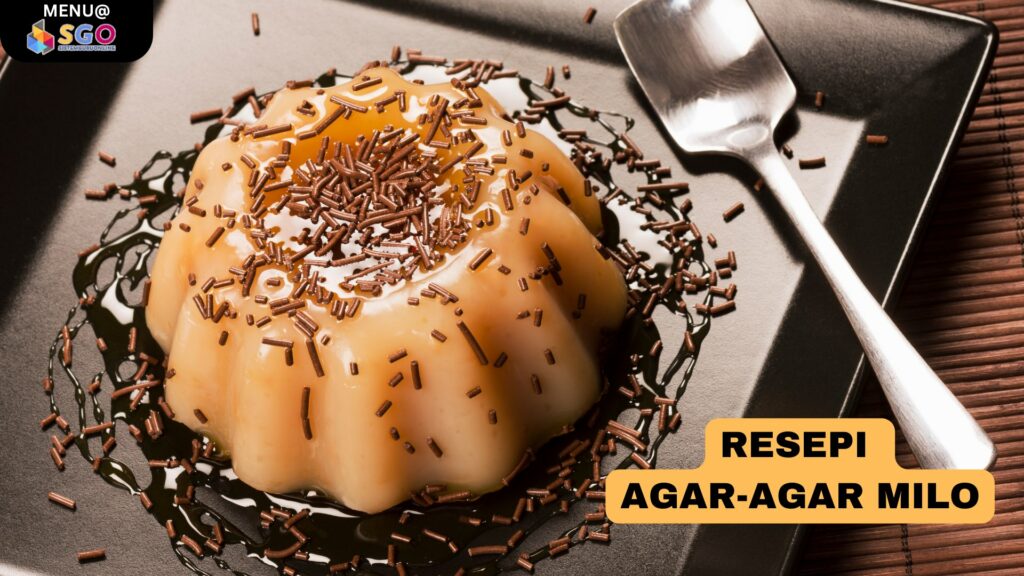 Resepi Agar-agar Milo Viral Simple Mudah & Sedap 1 Resepi Agar-agar Milo