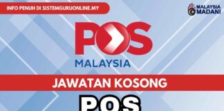 JAWATAN KOSONG POS MALAYSIA NOVEMBER 2023