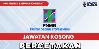 Jawatan Kosong PNMB Bulan Disember 2023