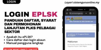 Login ePLKS : Panduan Daftar, Syarat dan Permohonan Lanjutan PLKS Pelbagai Sektor LOGIN EPLSK