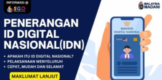 Penerangan ID Digital Nasional Yang Official Oleh Kerajaan Malaysia Tahun 2024 Penerangan ID Digital Nasional(IDN)