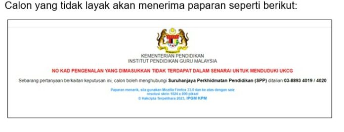 Login UKCG : Semakan Online, Permohonan Dan Soalan EUKCG Serta 3 Laluan ...