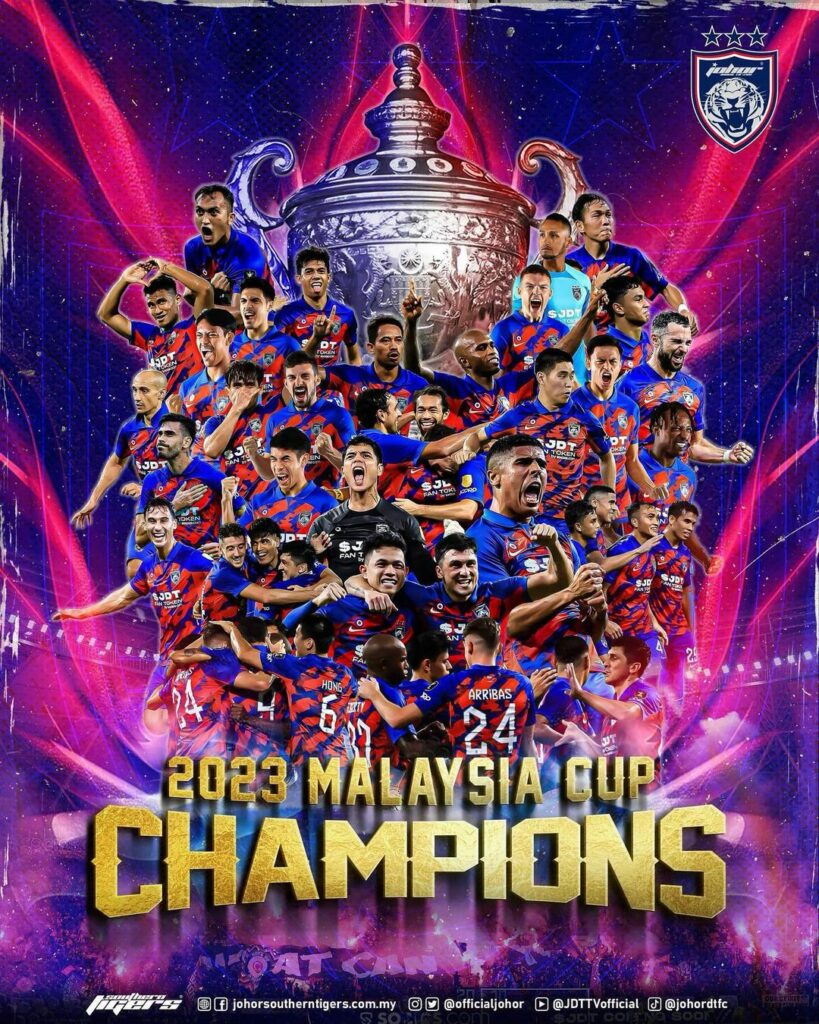 JDT Juara Piala Malaysia 2023