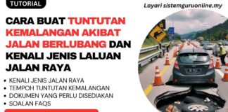Cara Buat Tuntutan Kemalangan Akibat Jalan Berlubang dan Kenali Jenis Laluan Jalan Raya