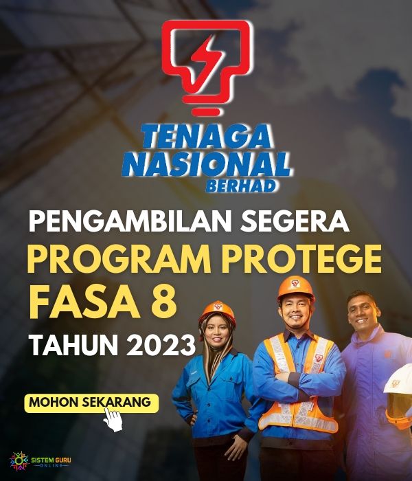 Permohonan Kemasukan Program Protege TNB Fasa 8 Kini Dibuka 1 Program Protege TNB Fasa 8