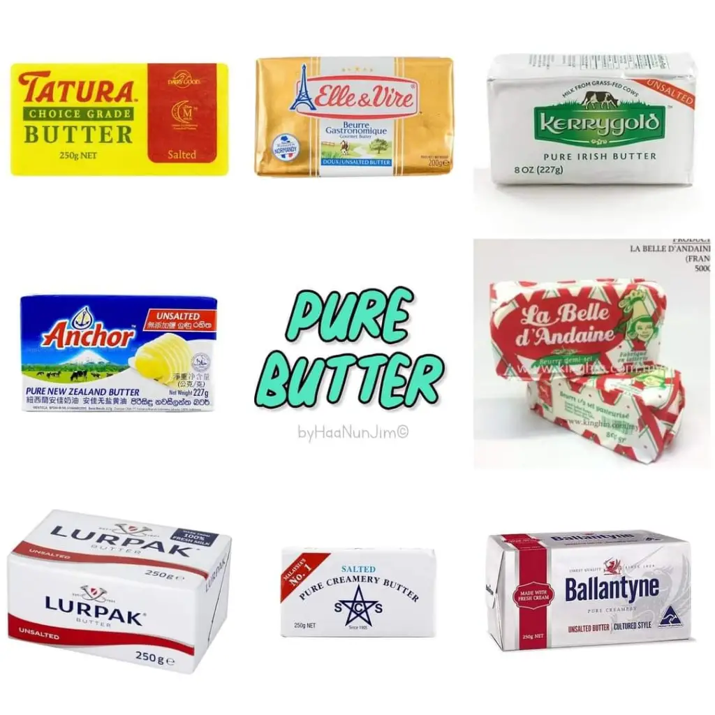 Pendedahan Ekslusif Beza Planta dan Marjerin 5 Contoh Jenama Butter Di Pasaran