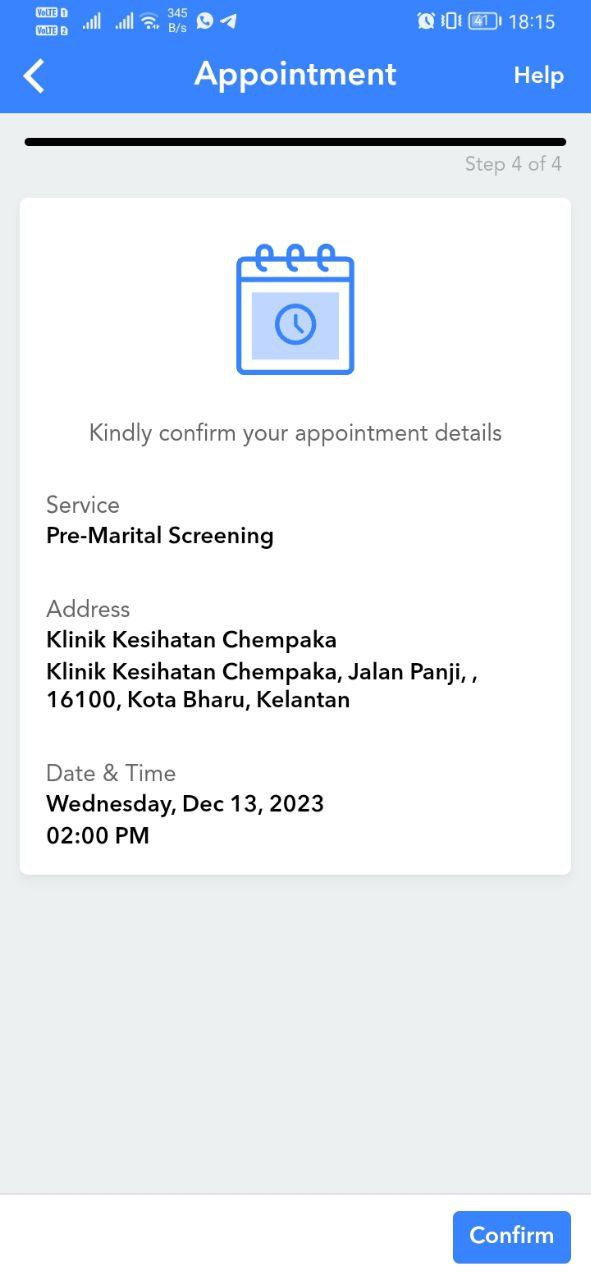 Cara Buat Temujanji HIV Test Kahwin Untuk PraPerkahwinan Melalui