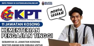 11 Jawatan Kosong KPT Januari 2024