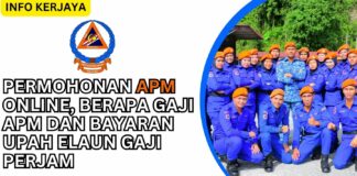 Permohonan APM Online, Berapa Gaji APM dan Bayaran Upah Elaun Gaji Perjam