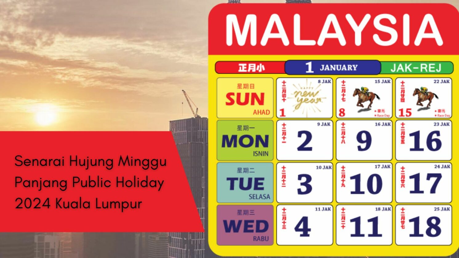 Senarai Public Holiday 2025 Kuala Lumpur Dan Lokasi Terbaik Bercuti Di KL