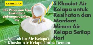 5 Khasiat Air Kelapa dan Manfaat Minum Air Kelapa Setiap Hari