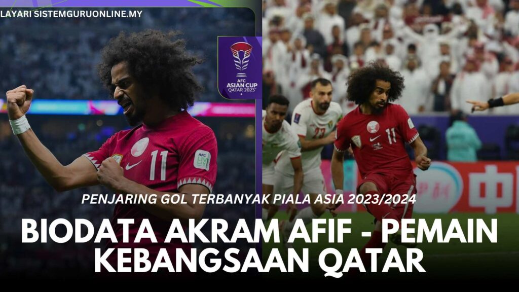 Biodata Akram Afif - Pemain Kebangsaan Qatar