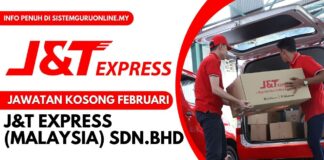 Jawatan Kosong J&T Express Februari 2024 Seluruh Malaysia Jawatan Kosong J&T Express Februari 2024