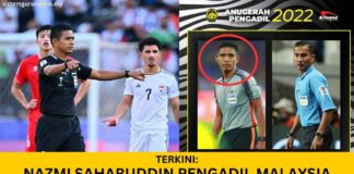 Nazmi Saharuddin Pengadil Malaysia di Piala Dunia 2026