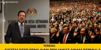 Kerjaaan Umum Sistem DEEP Penilaian Penjawat Awam Bermula Tahun Ini