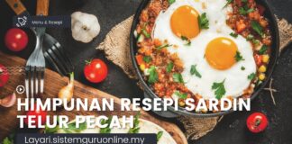 Himpunan Resepi Sardin Telur Pecah, Resepi Sahur Mudah dan Ringkas