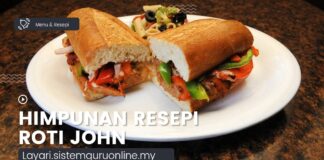 Himpunan Resepi Roti John, Menu Iftar Mudah Himpunan Resepi Roti John, Menu Iftar Mudah