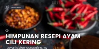 Himpunan Resepi Ayam Cili Kering, Menu Sahur Sedap dan 5 Tips Ayam Bau Wangi Himpunan Resepi Ayam Cili Kering, 5 Tips Ayam Bau Wangi