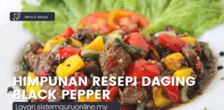 Himpunan Resepi Daging Black Pepper, Menu Sahur Mudah Himpunan Resepi Daging Black Pepper, Menu Sahur Mudah