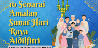 10 Senarai Amalan Sunat Hari Raya Aidilfitri