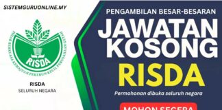 Pengambilan Besar-Besaran Jawatan RISDA Mac 2024 JAWATAN RISDA MAC 2024