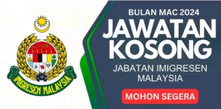Jawatan Kosong Imigresen Bulan Mac 2024