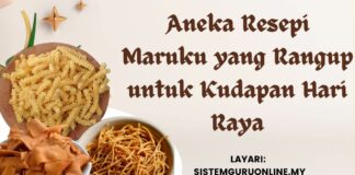 Aneka Resepi Maruku yang Rangup untuk Kudapan Hari Raya