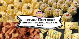 Himpunan Resepi Biskut Semperit Terkenal pada Hari Raya Resepi Biskut Semperit