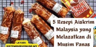 5 Resepi Aiskrim Malaysia yang Melazatkan di Musim Panas