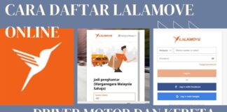 Cara Daftar Lalamove Online Driver Motor dan Kereta Cara Daftar Lalamove