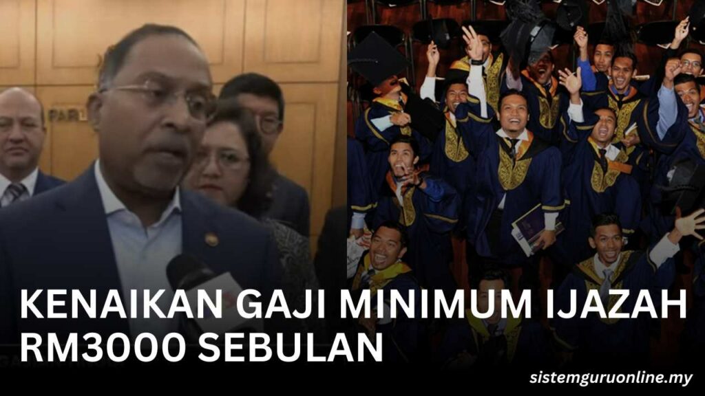Kenaikan Gaji Minimum Ijazah RM3000 Sebulan 1 kenaikan Gaji Minimum Ijazah RM3000 Sebulan