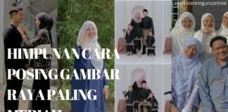 Cara Posing Gambar Raya