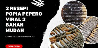 Resepi Popia Pepero