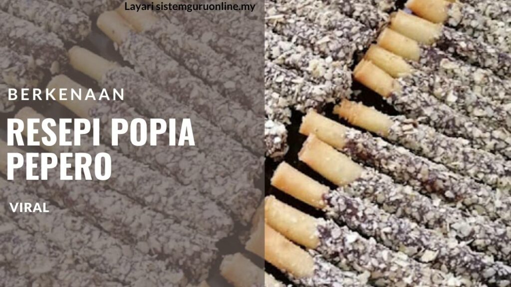 Resepi Popia Pepero
