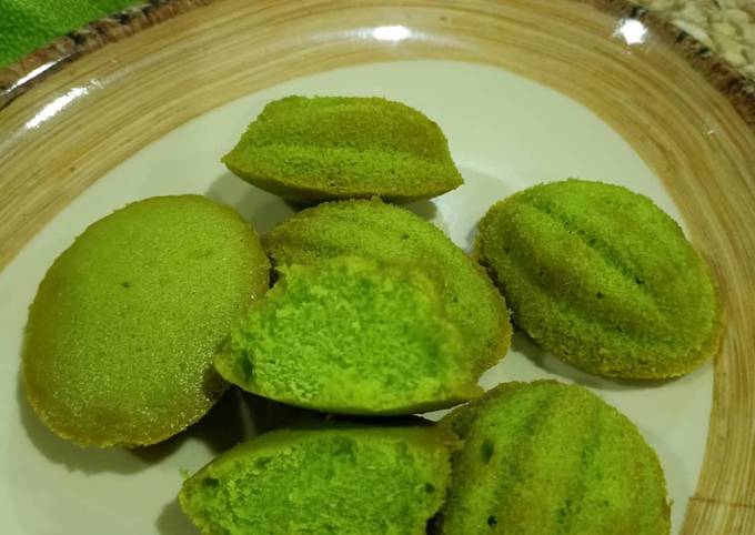 Himpunan Resepi Kuih Bahulu Simple dan Lembut 3 bahulu pandan 1