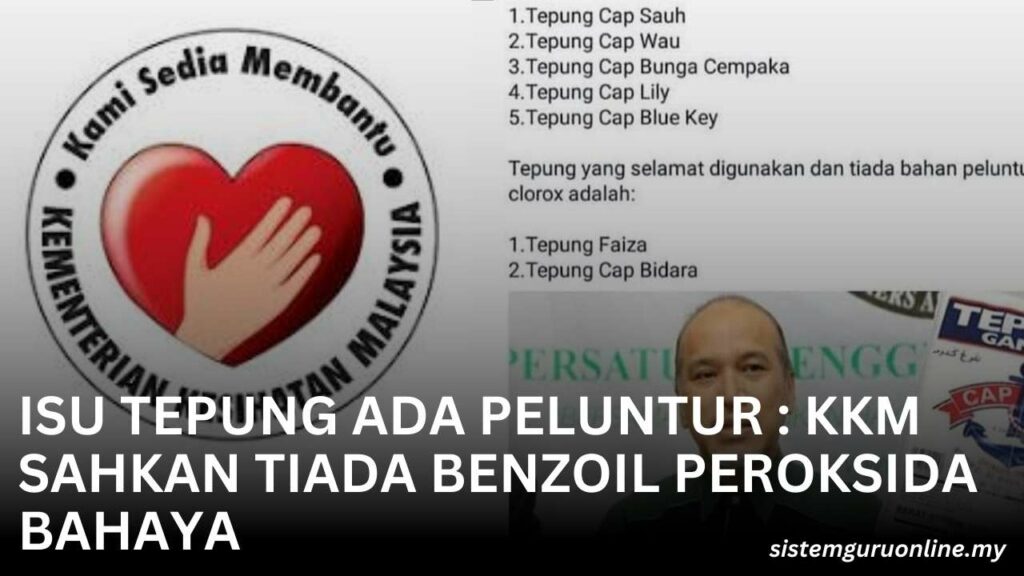 benzoil peroksida dalam tepung