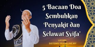 5 Bacaan Doa Sembuhkan Penyakit dan Selawat Syifa’