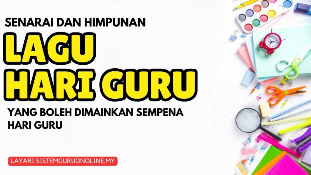 senarai lagu hari guru