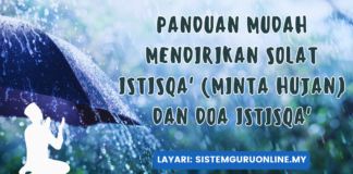 Panduan Mudah Mendirikan Solat Istisqa’ (Minta Hujan) dan Doa Istisqa’