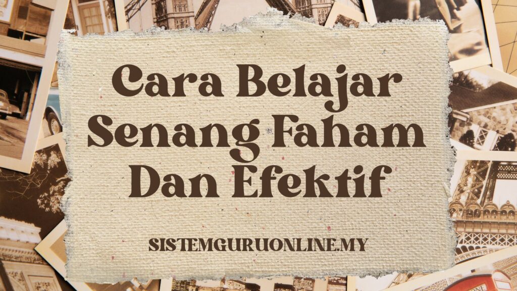 Cara belajar