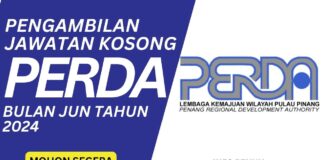 Pengambilan Jawatan Kosong PERDA Jun 2024 Pengambilan Jawatan Kosong PERDA Jun 2024