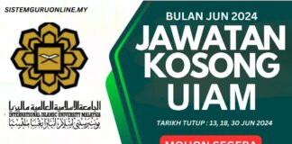 Pengambilan Banyak Jawatan UIAM Jun 2024 – Kelayakan Minima SPM JAWATAN UIAM JUN 2024