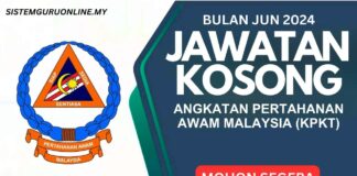 Pengambilan Jawatan APM Jun 2024 JAWATAN apm JUN 2024