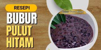 Cara Buat dan Resepi Bubur Pulut Hitam Cara Buat dan Resepi Bubur Pulut Hitam